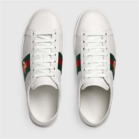 gucci ace leather sneaker review